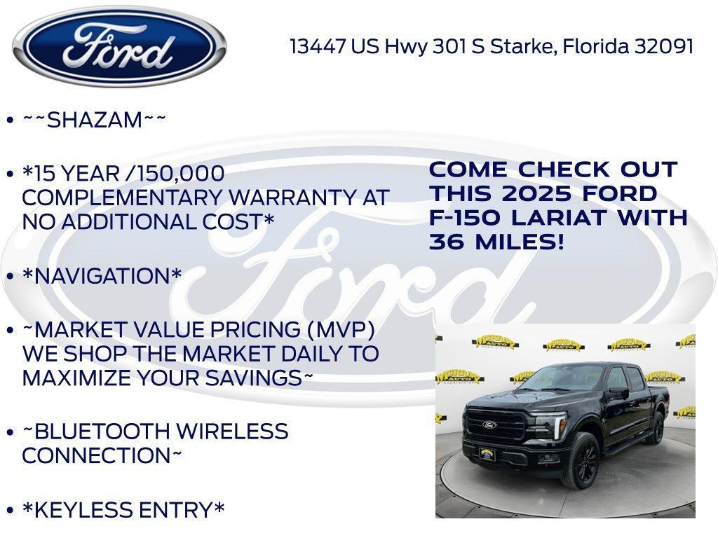 new 2025 Ford F-150 car, priced at $72,396
