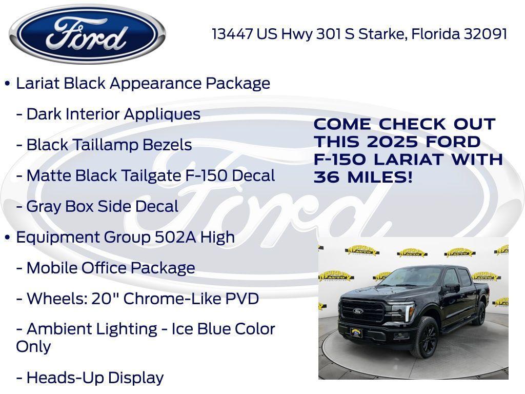 new 2025 Ford F-150 car, priced at $72,396