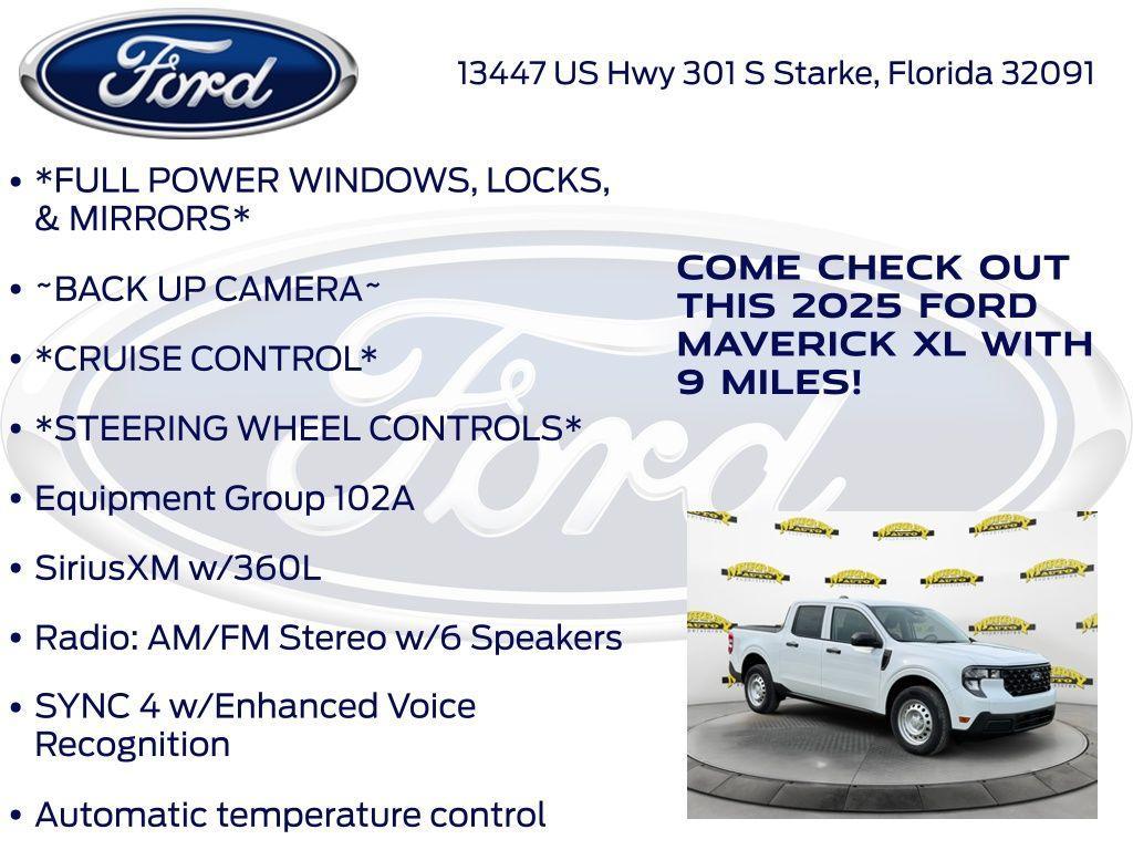 new 2025 Ford Maverick car, priced at $27,543