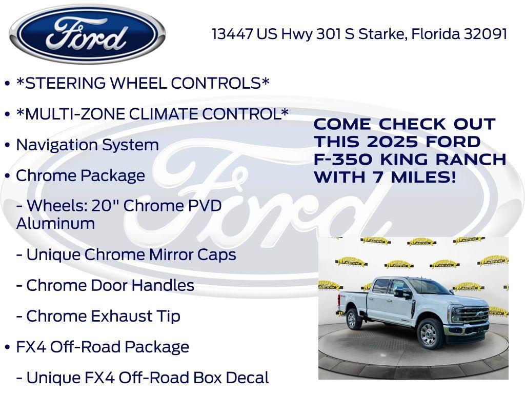 new 2025 Ford F-350 car, priced at $92,990