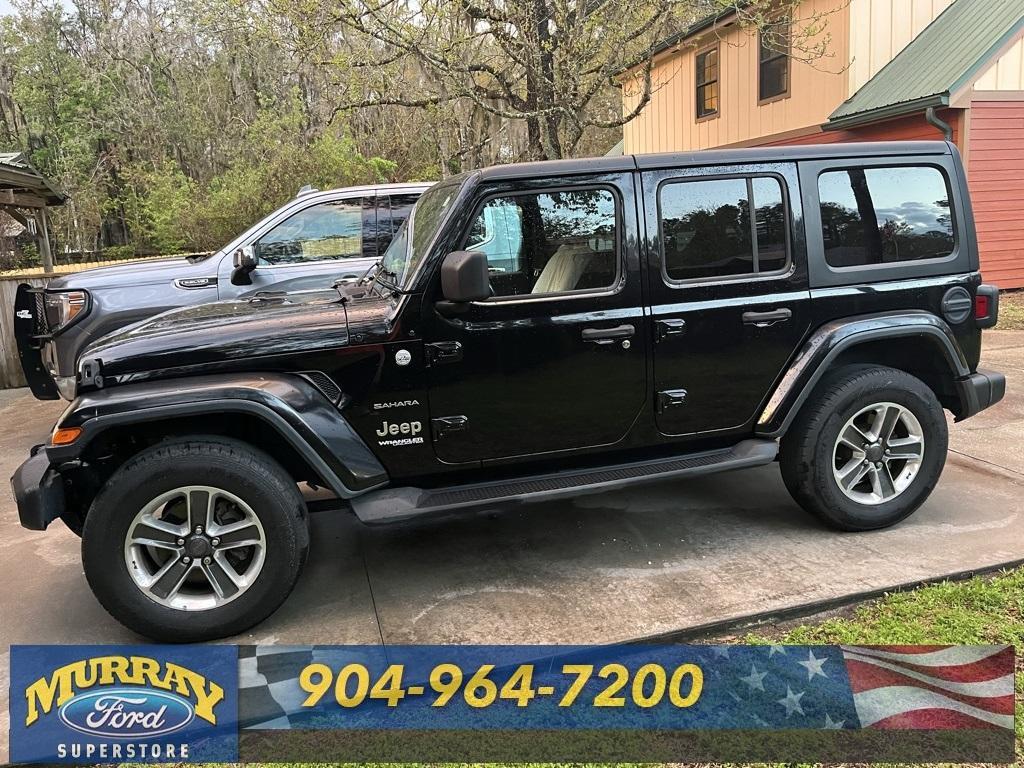 used 2019 Jeep Wrangler Unlimited car, priced at $30,645