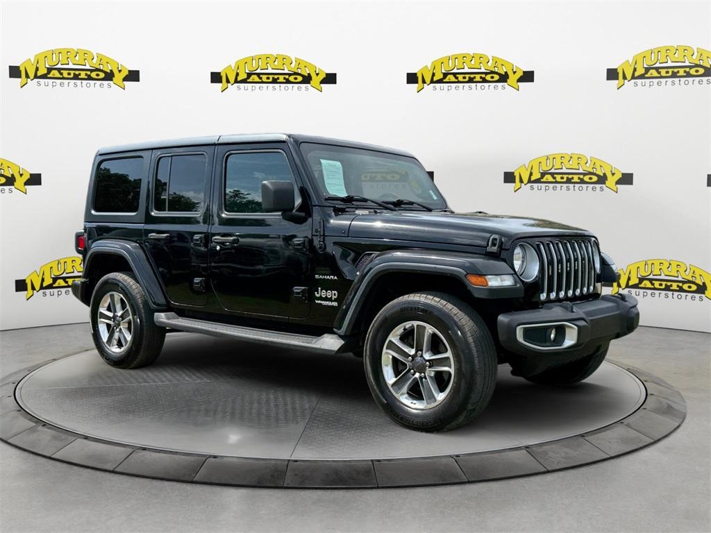 used 2019 Jeep Wrangler Unlimited car, priced at $27,671