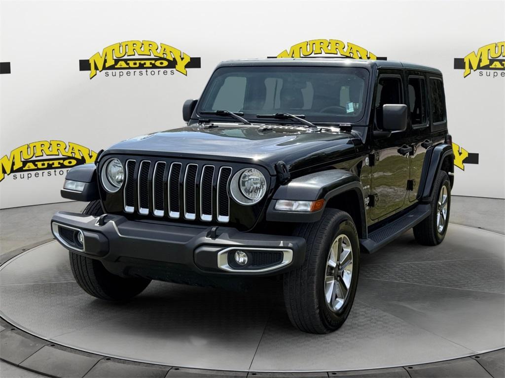 used 2019 Jeep Wrangler Unlimited car, priced at $27,671