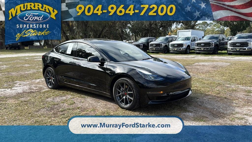 used 2022 Tesla Model 3 car, priced at $23,077