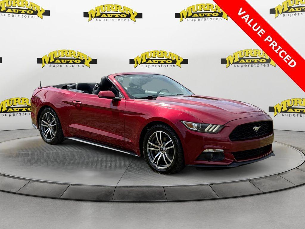 used 2016 Ford Mustang car, priced at $14,887
