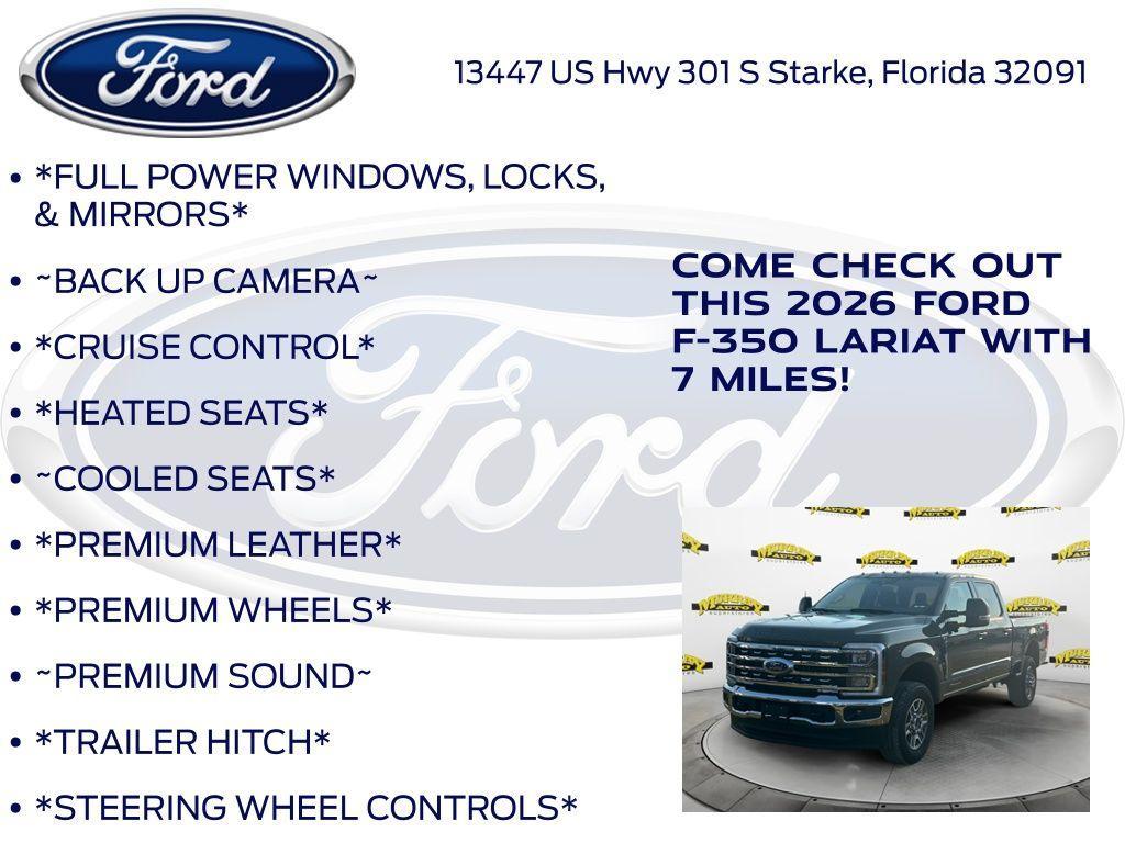 new 2026 Ford F-350 car, priced at $82,720