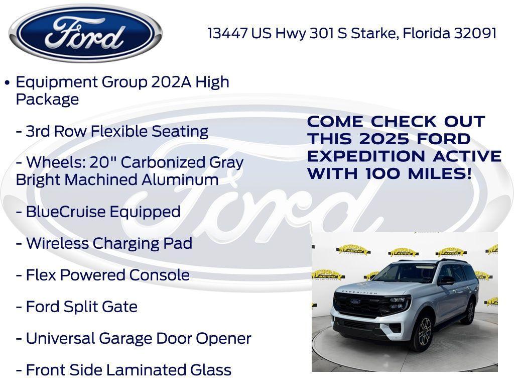 new 2025 Ford Expedition car, priced at $68,304