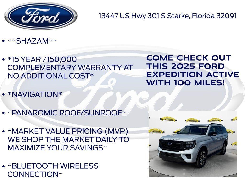 new 2025 Ford Expedition car, priced at $68,304