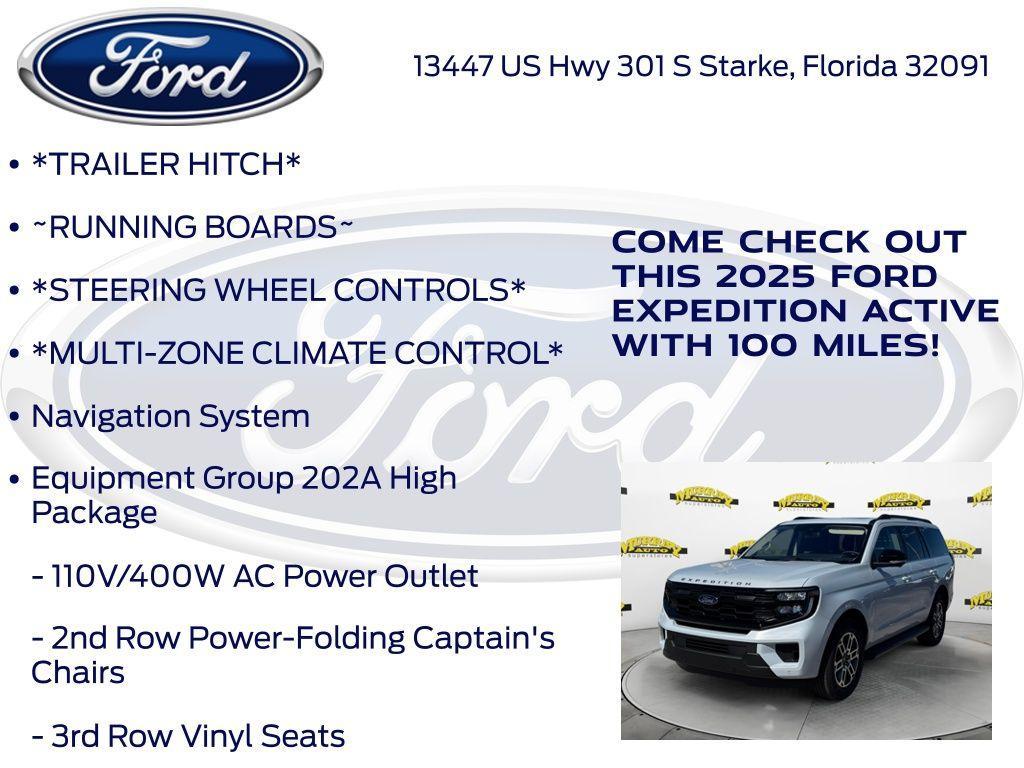 new 2025 Ford Expedition car, priced at $68,304