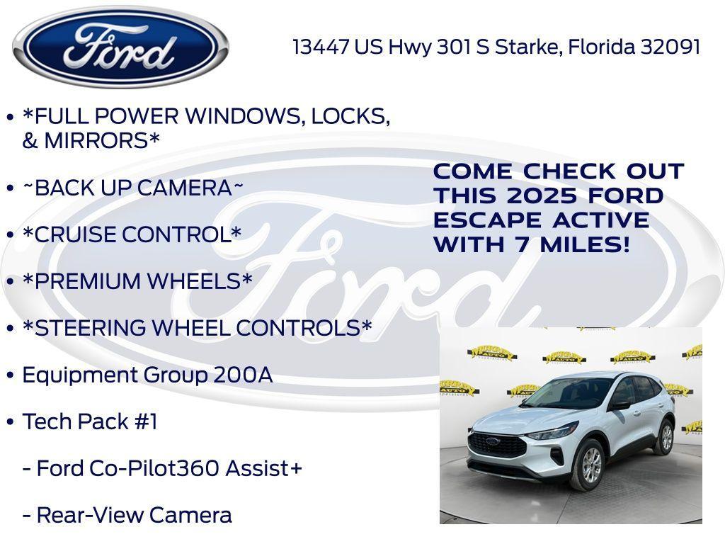 new 2025 Ford Escape car, priced at $30,979