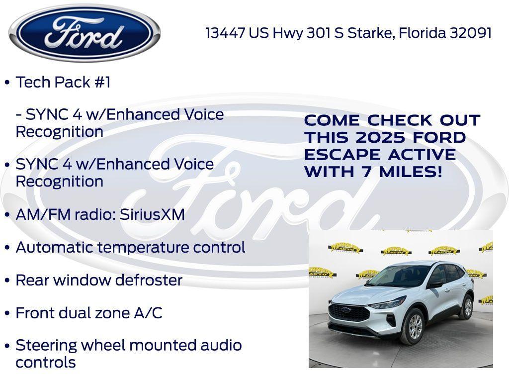 new 2025 Ford Escape car, priced at $30,979