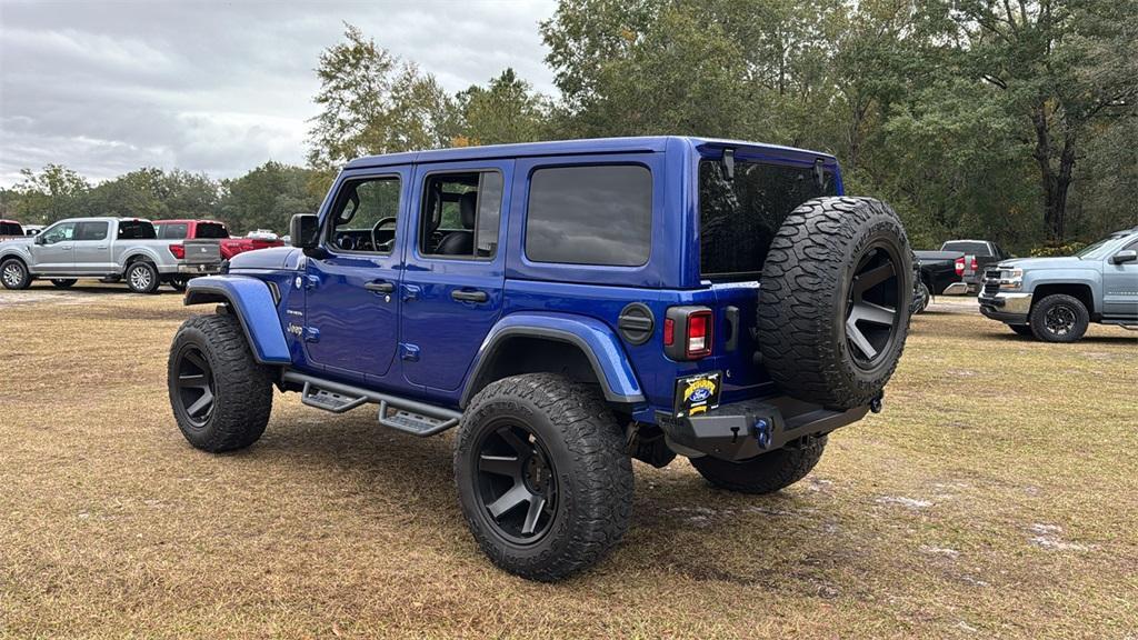 used 2020 Jeep Wrangler Unlimited car, priced at $32,792