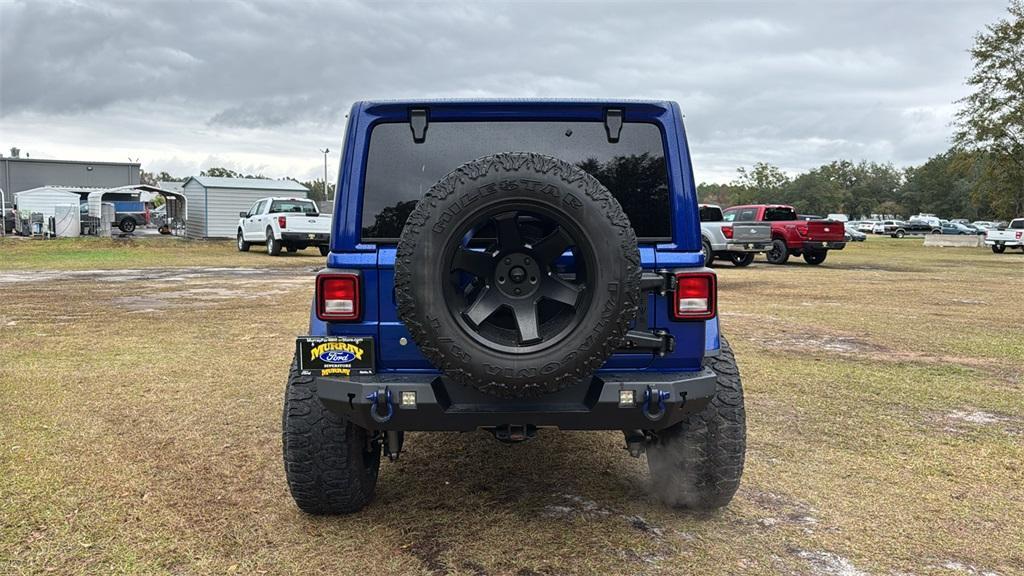 used 2020 Jeep Wrangler Unlimited car, priced at $32,792