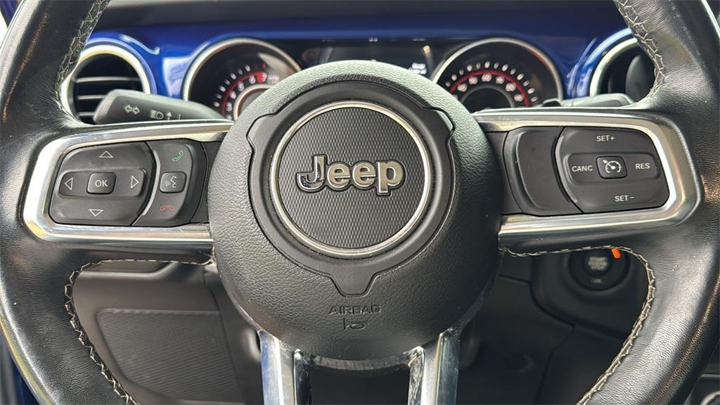 used 2020 Jeep Wrangler Unlimited car, priced at $32,792