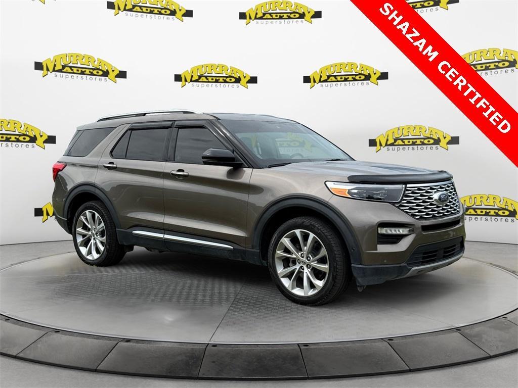 used 2021 Ford Explorer car, priced at $27,455