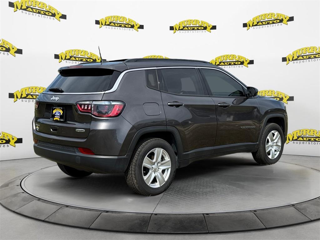 used 2022 Jeep Compass car, priced at $20,999