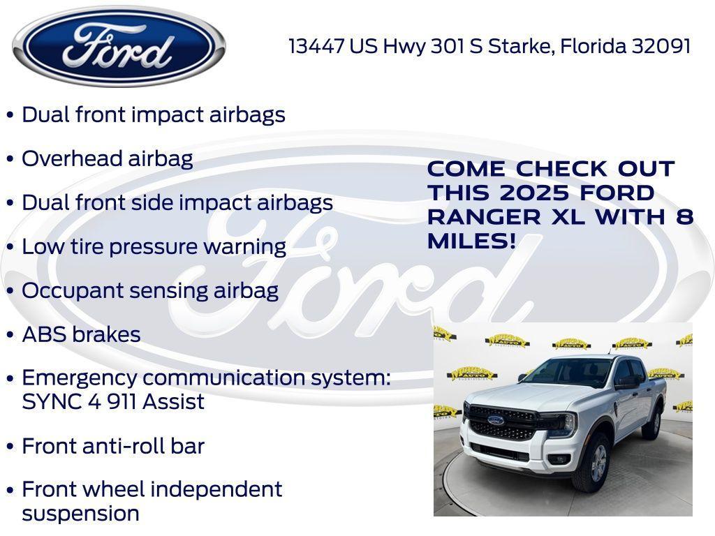 new 2025 Ford Ranger car, priced at $34,953