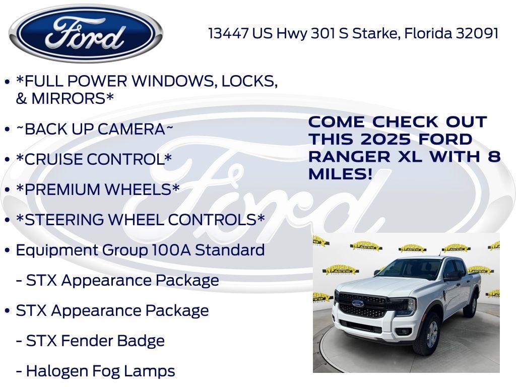 new 2025 Ford Ranger car, priced at $34,953