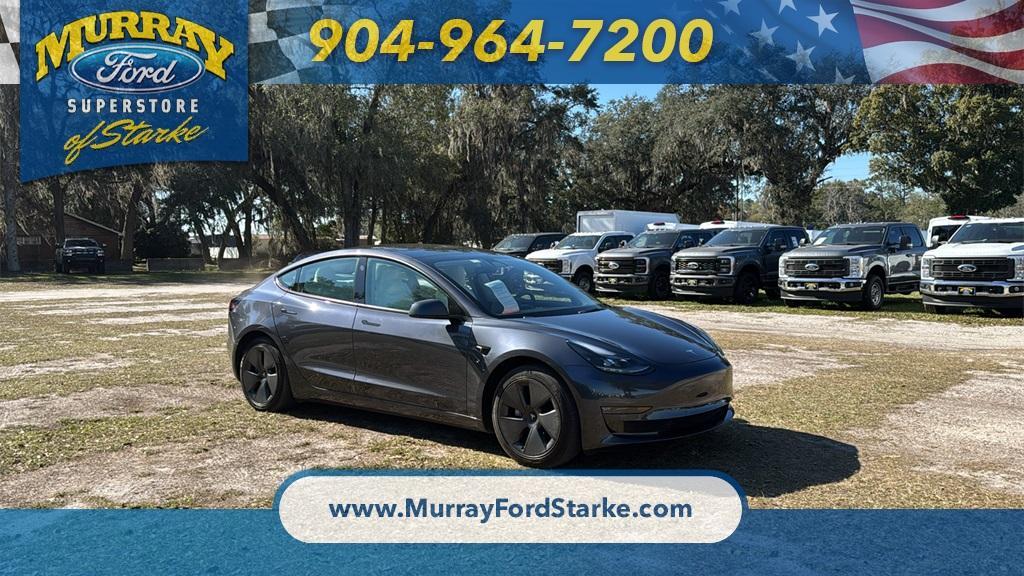 used 2022 Tesla Model 3 car, priced at $27,777