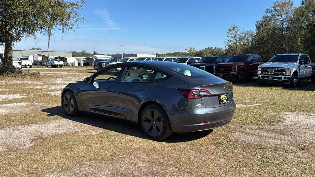 used 2022 Tesla Model 3 car, priced at $27,777