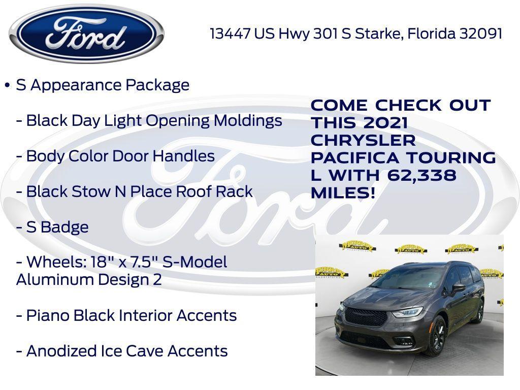 used 2021 Chrysler Pacifica car, priced at $23,170