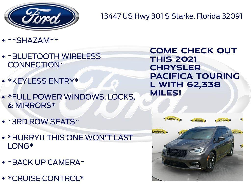 used 2021 Chrysler Pacifica car, priced at $23,170