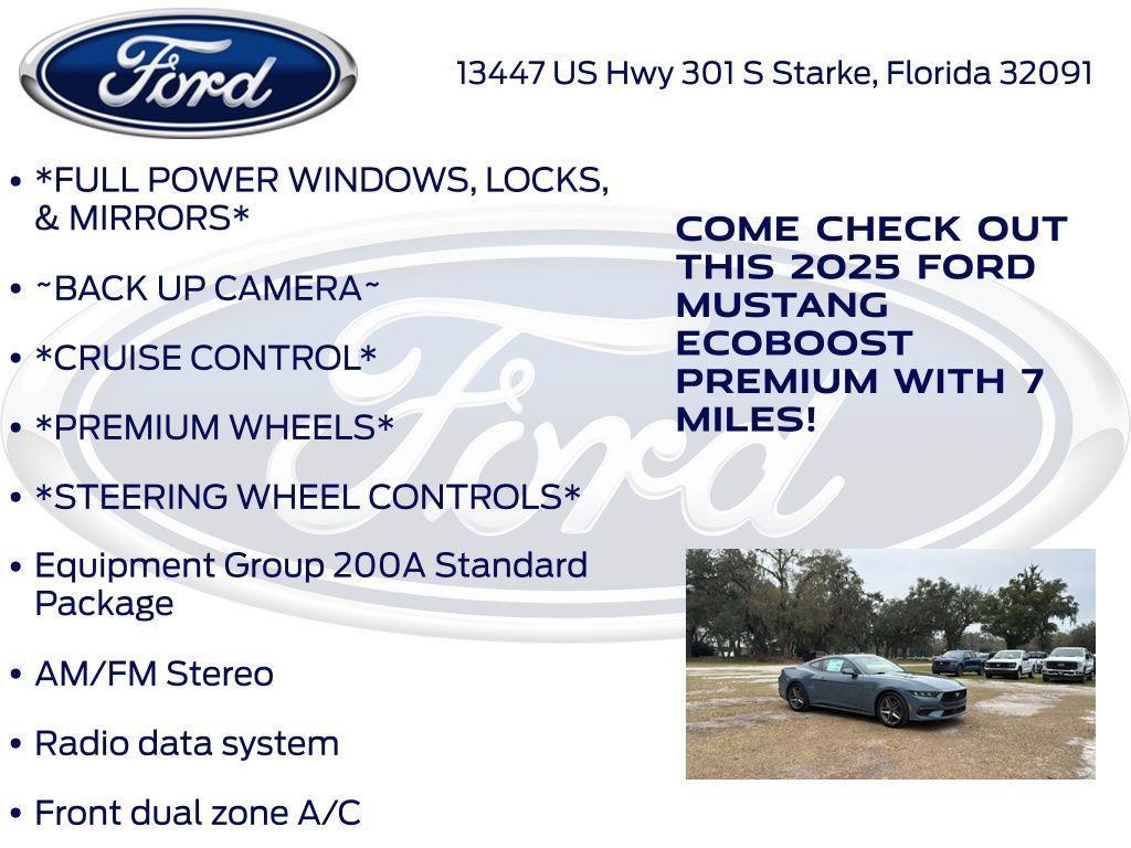 new 2025 Ford Mustang car, priced at $37,999
