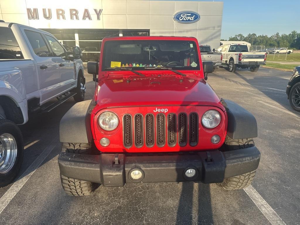 used 2015 Jeep Wrangler Unlimited car, priced at $16,876