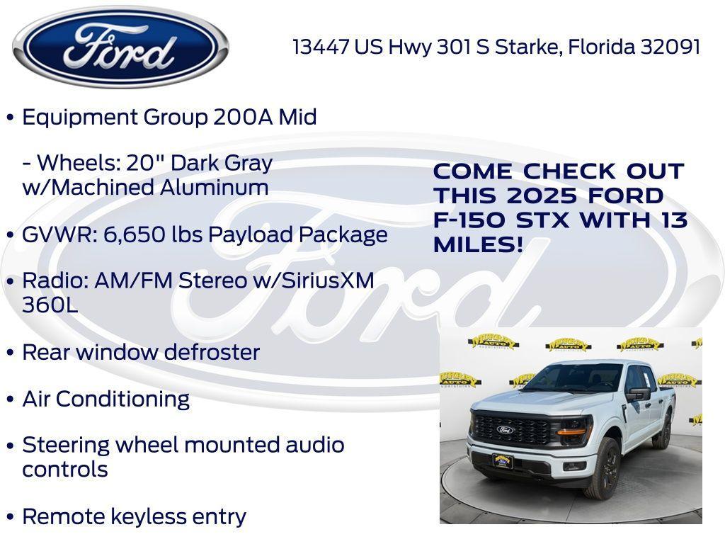 new 2025 Ford F-150 car, priced at $51,270