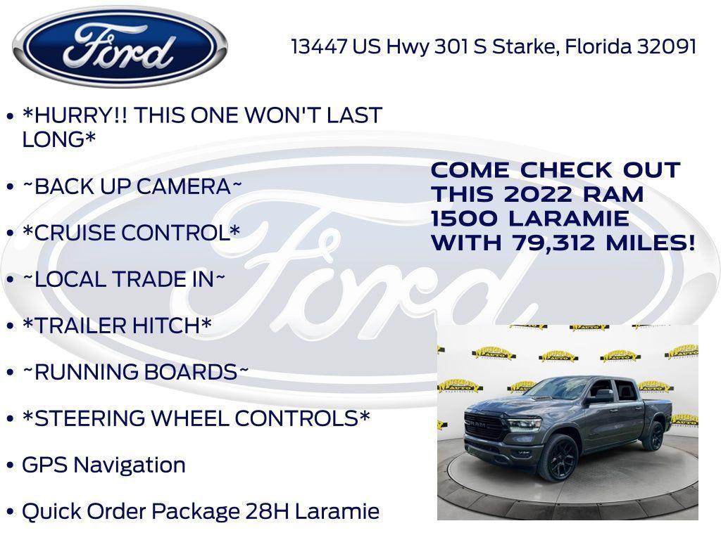 used 2022 Ram 1500 car, priced at $36,727