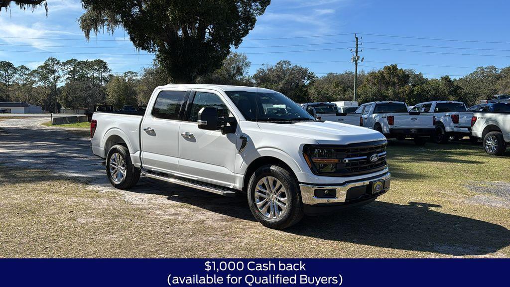 new 2025 Ford F-150 car, priced at $55,999