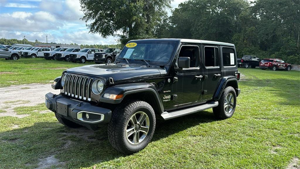 used 2020 Jeep Wrangler Unlimited car, priced at $29,040