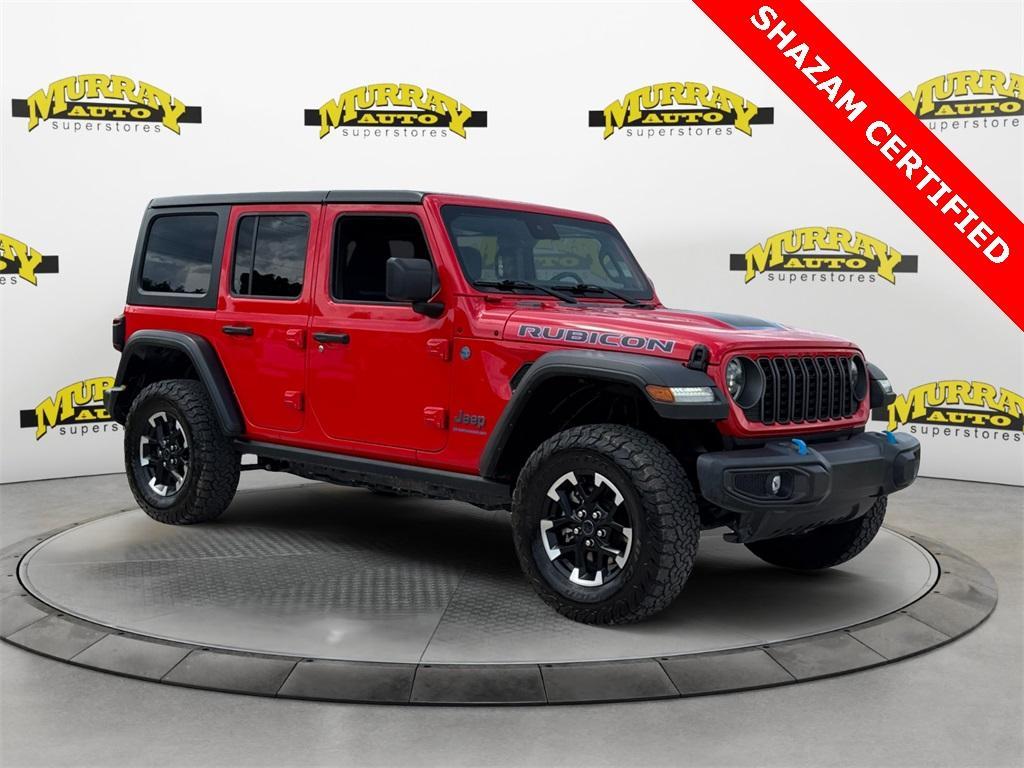 used 2024 Jeep Wrangler 4xe car, priced at $39,777