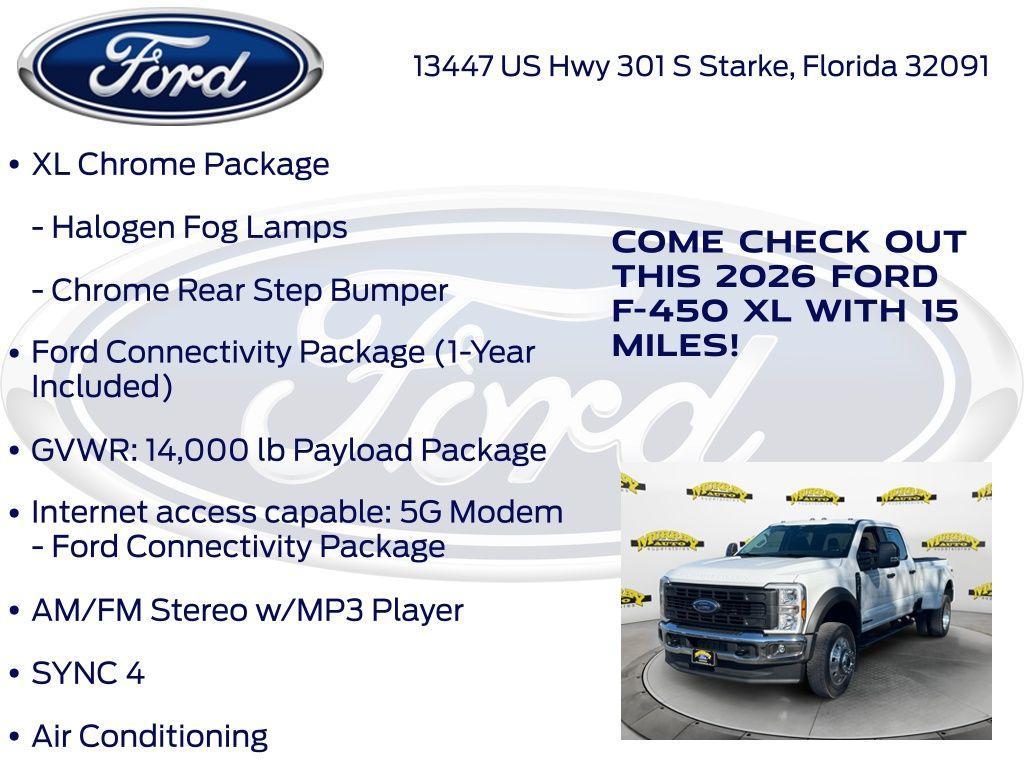 new 2026 Ford F-450 car, priced at $75,830