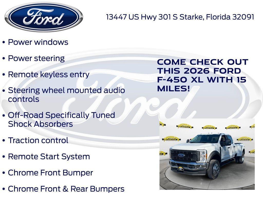 new 2026 Ford F-450 car, priced at $75,830
