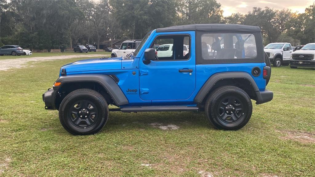 used 2022 Jeep Wrangler car, priced at $29,659