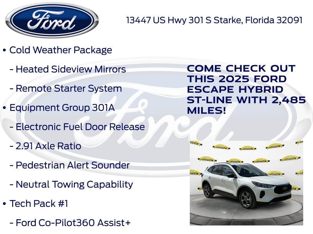 new 2025 Ford Escape car, priced at $34,235