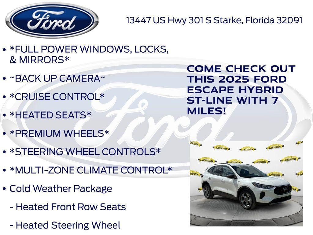 new 2025 Ford Escape car, priced at $34,235