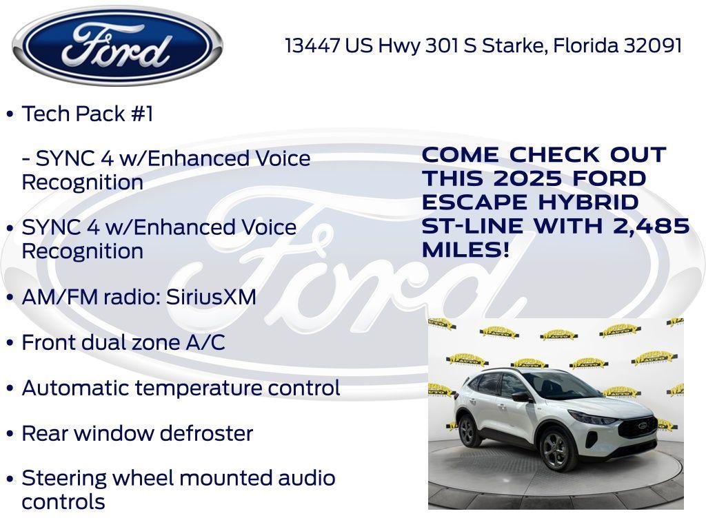 new 2025 Ford Escape car, priced at $34,235