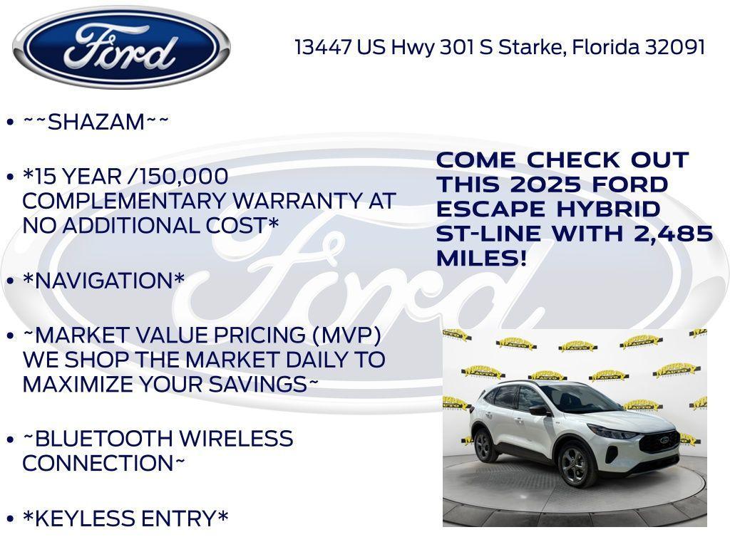 new 2025 Ford Escape car, priced at $34,235
