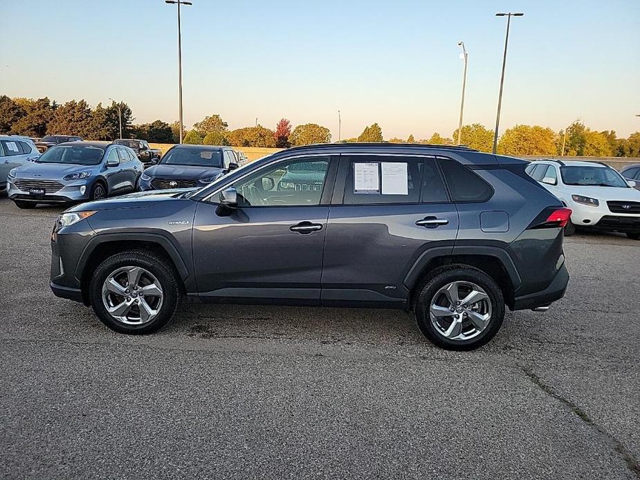 used 2021 Toyota RAV4 Hybrid car, priced at $30,454