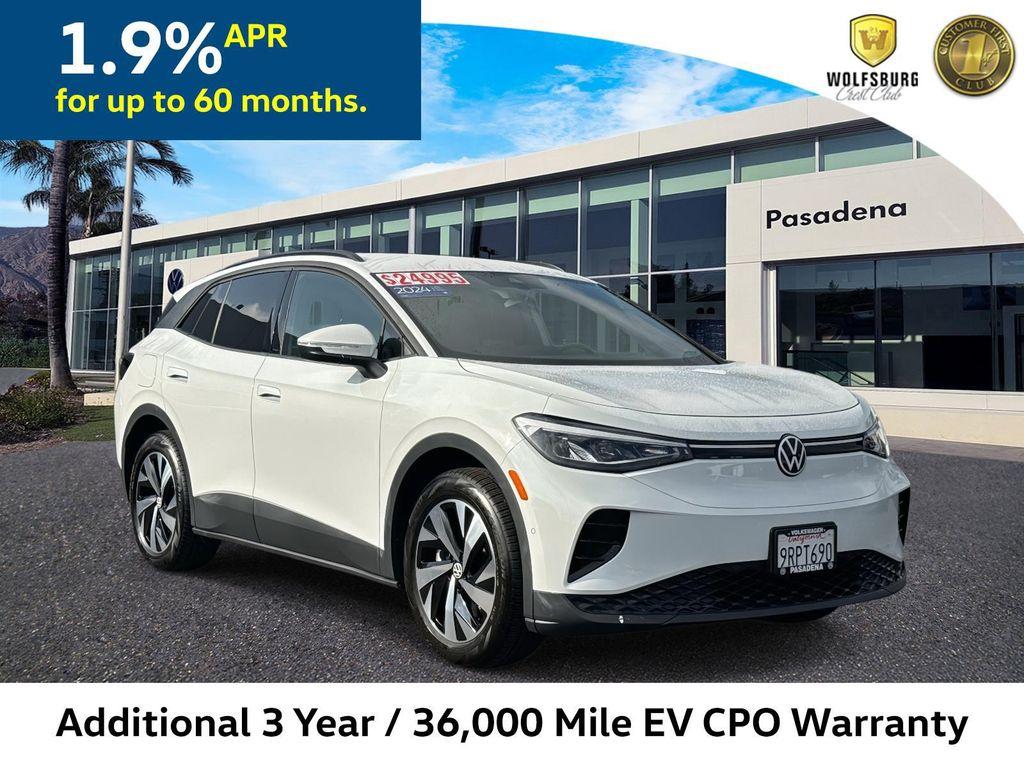 used 2024 Volkswagen ID.4 car, priced at $23,500