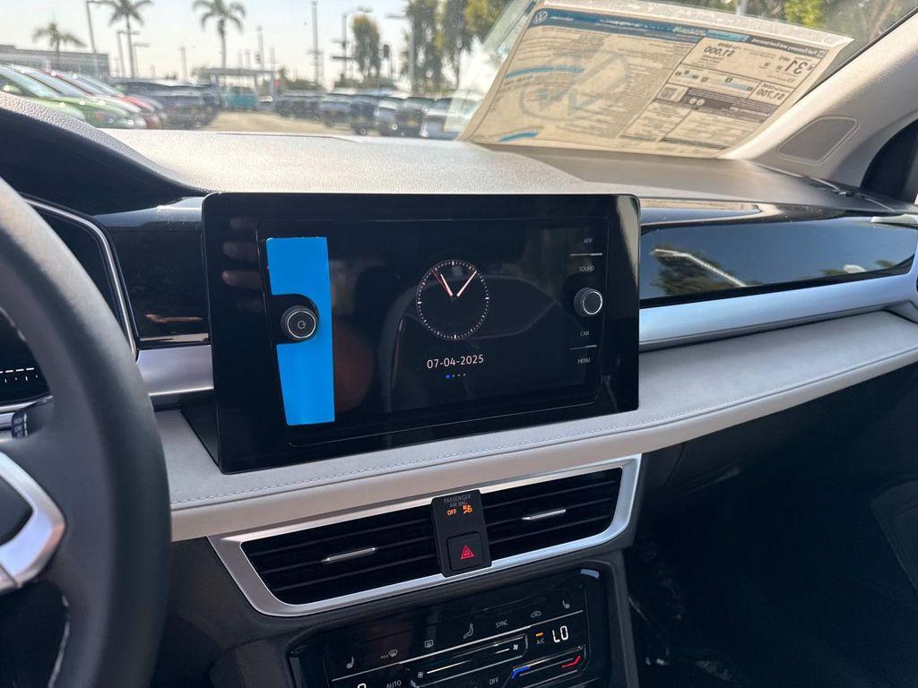 new 2025 Volkswagen Taos car, priced at $29,998