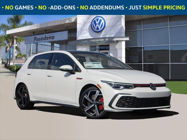 new 2024 Volkswagen Golf GTI car, priced at $40,250