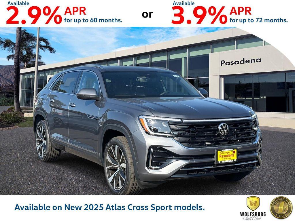 new 2025 Volkswagen Atlas Cross Sport car, priced at $53,500
