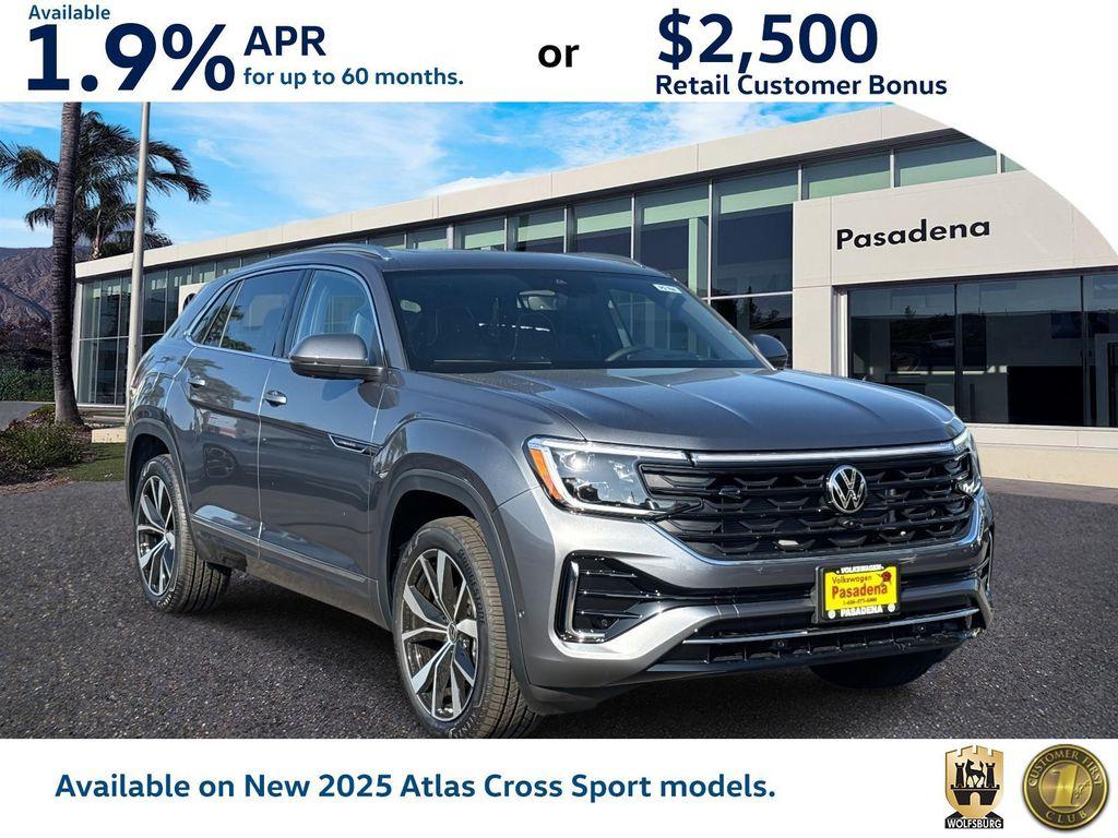 new 2025 Volkswagen Atlas Cross Sport car, priced at $53,500