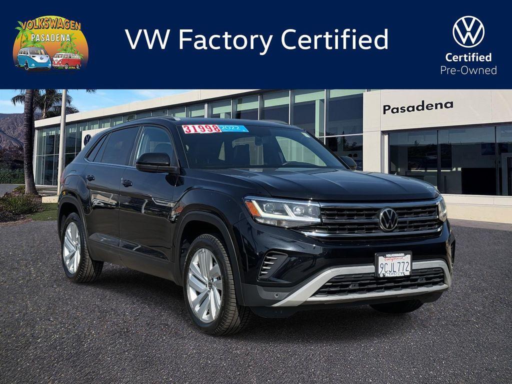 used 2022 Volkswagen Atlas Cross Sport car, priced at $25,998