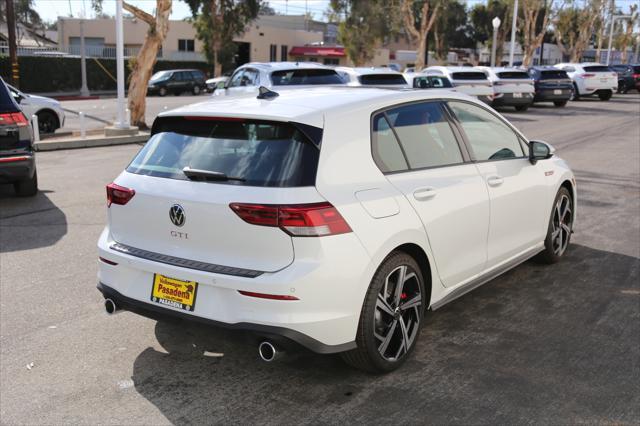 new 2024 Volkswagen Golf GTI car, priced at $38,500