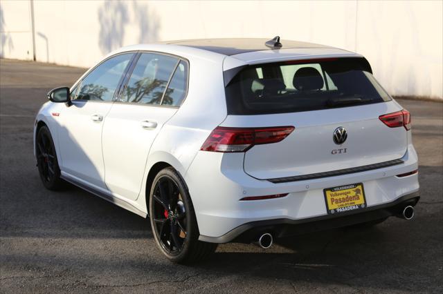 new 2024 Volkswagen Golf GTI car, priced at $38,900