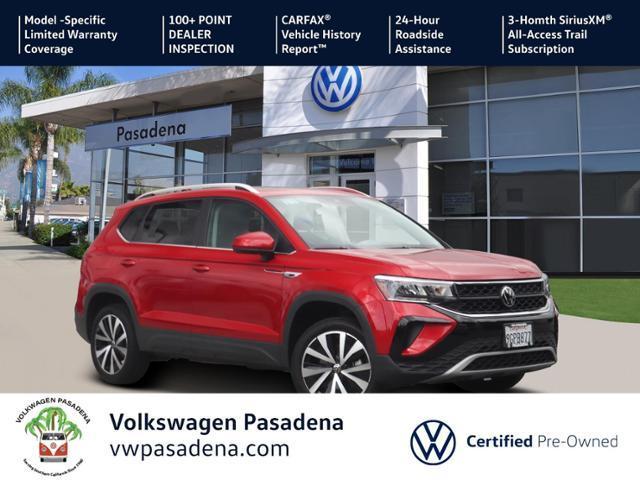 used 2023 Volkswagen Taos car, priced at $26,998